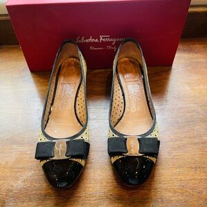 Salvatore Ferragamo Women's Brida Pumps Size 7 1/2 B